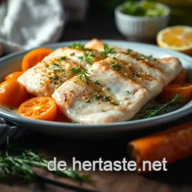 Leckere Lachs Rezepte: Lachsfilet mit Honig-Senkraut-Marinade Rezeptkarte