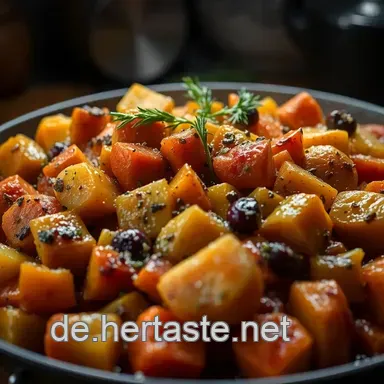 Saftige Lammkeule aus dem Ofen: Ein Fest f&uuml;r die Sinne! Rezeptkarte