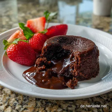 Lava Cake Rezept: Samtiger Kern & Intensiver Geschmack Rezeptkarte