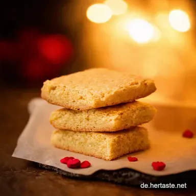 Liebesbrief Kekse zum Valentinstag Süße Botschaften backen Rezeptkarte