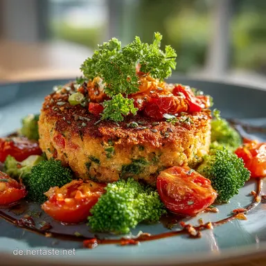 Saftiger Low Carb BrokkoliTomatenAuflauf Der schnelle FeierabendRetter Rezeptkarte