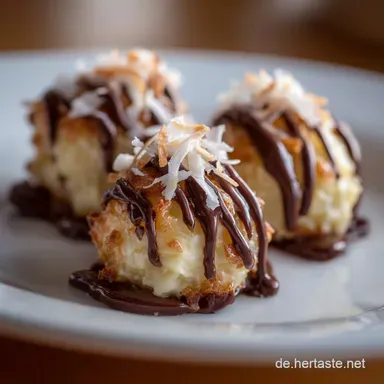 Low Carb KokosQuarkPralinen mit wei&szlig;er Schokolade: S&uuml;&szlig;e ohne Reue.