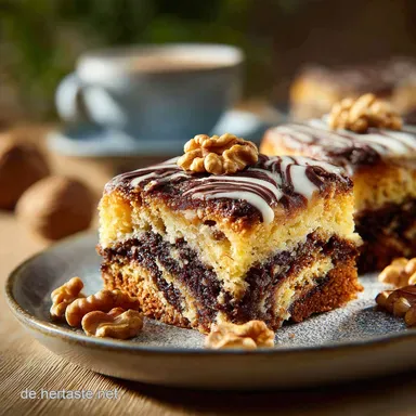 Low Carb Nussecken mit Waln&uuml;ssen Der zuckerfreie Klassiker f&uuml;r Keto Backen Rezeptkarte