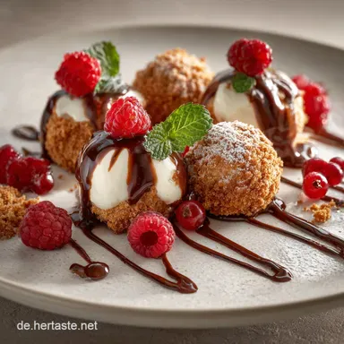 Die Ultimative Low Carb RocherCreme S&uuml;ndhaft cremig ohne Zucker Rezeptkarte