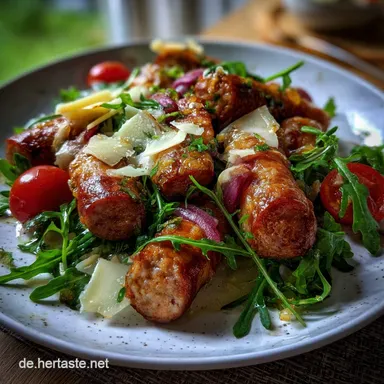 Leckerer Low Carb Wurstsalat mit Kse: 15 Minuten Genuss Rezeptkarte