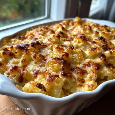 Makkaroni-Auflauf mit Hackfleisch & Sahne in 50 Minuten Rezeptkarte