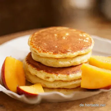 Rezept MiniPancakesSpie&szlig;e mit Obst Der Hit f&uuml;r Kids Rezeptkarte