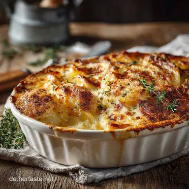 Nürnberger WeißkohlGratin: Deftiger Klassiker mit cremig-goldener Kruste
