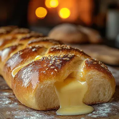 Obazda Deluxe Rezept mit fl&uuml;ssiger Butter Bayerische Brotzeit Rezeptkarte