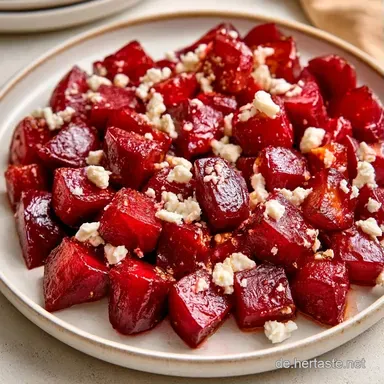 Rote Bete Rezept Unkompliziert im Ofen Rezeptkarte