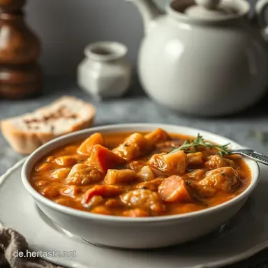 Erbsensuppe wie Oma &ndash; Mein Herzhaftes Familienrezept! Rezeptkarte