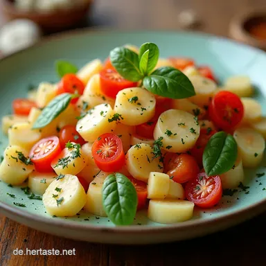 Omas einfacher Wachsbohnen Salat Blitzrezept wie von Oma
