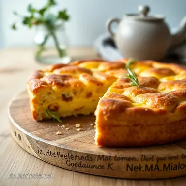 Omas cremiges Mohn K&auml;sekuchen Rezept Ein St&uuml;ck vom Gl&uuml;ck Rezeptkarte