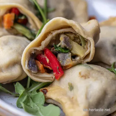 Vegetarische Maultaschen: Omas Garten Rezept Rezeptkarte