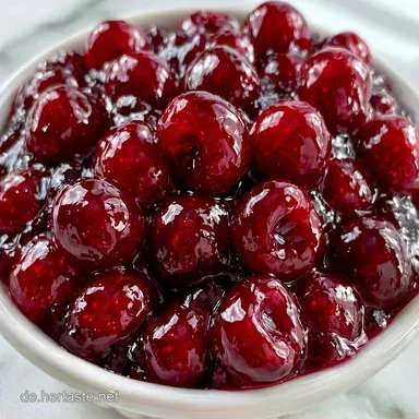 Omas Kirschmarmelade Rezept: S&uuml;&szlig;kirschen