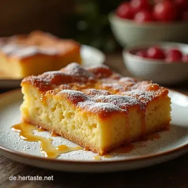 Der saftigste Omas Mohnkuchen mit Streusel Gelingsicher Rezeptkarte