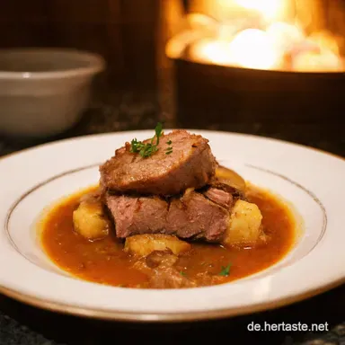 Omas SonntagsKasslerkammbraten So saftig Rezeptkarte