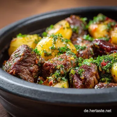 OnePotGem&uuml;se: Deftiges Low Carb Abendessen in nur 45 Minuten Rezeptkarte