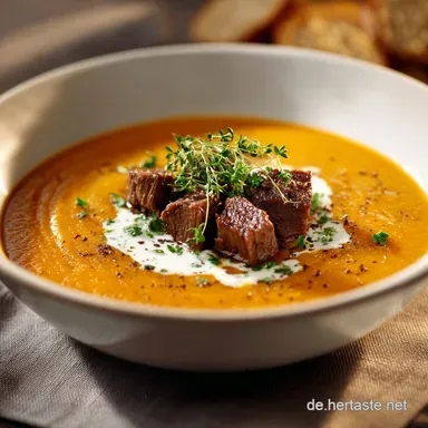 Gulaschsuppe: Das Original Rezept f&uuml;r den herzhaften Klassiker Rezeptkarte