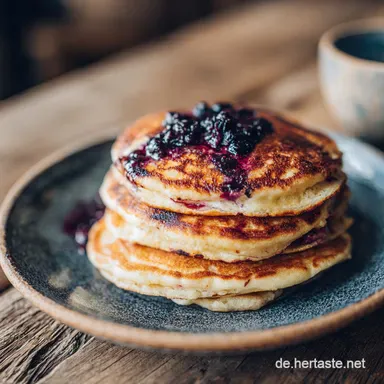 Pancakes Vegan: Fluffig in 15 Minuten Rezeptkarte