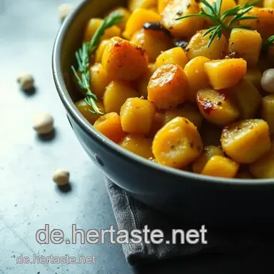 Mein Geheimtipp f&uuml;r perfekte Ofenkartoffeln Pampered Chef &ndash; Knusprig & Herzhaft Rezeptkarte