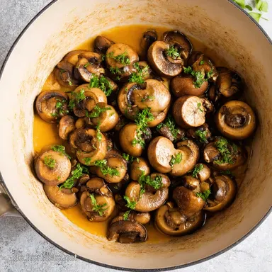Omas Pfannenchampignons Einfach Lecker Champignon Zubereitung Pfanne