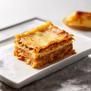 Pfannenlasagne: Blitzrezept f&uuml;r den Lasagne-Hunger! Rezeptkarte