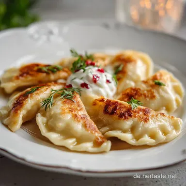Pierogi Das Beste Piroggen Rezept f&uuml;r 6 Portionen