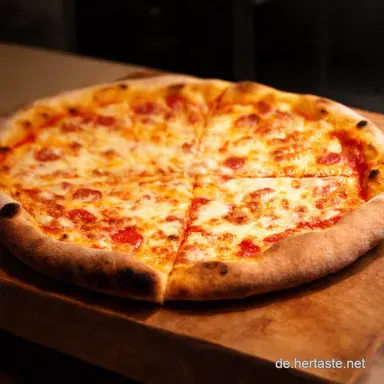 Pizza vom Blech Omas einfaches Familienrezept Rezeptkarte