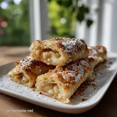 Quark Apfelmus Hrnchen Fruchtig Und Lecker: Blitzschnell Fertig Rezeptkarte
