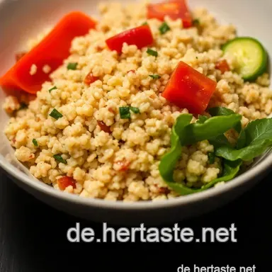 Quinoa-Gem&uuml;se-Bowl: Gesundes Bowl Rezept f&uuml;r jeden Tag Rezeptkarte