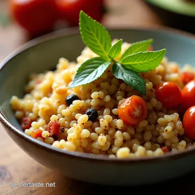 QuinoaBowl Lecker Abnehmen mit Genuss Mein Lieblingsrezept Rezeptkarte