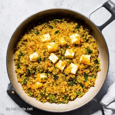 Quinoa Gerichte Sommerliche Gem&uuml;seHalloumiPfanne