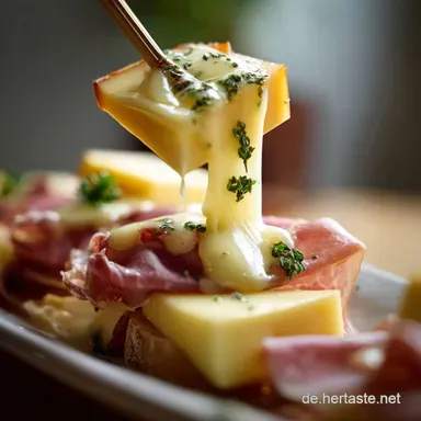 Raclette Zutaten: Knackige Beilagen Rezeptkarte