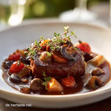 Rezept f&uuml;r Ragout fin mit Kalbfleisch f&uuml;r 4