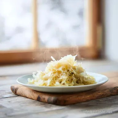 Rezept Bayrisch Kraut: F&uuml;r 4 Portionen Rezeptkarte