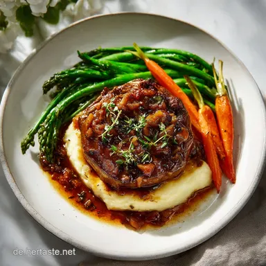 Rezept Ossobuco Original Italienisch mit Gremolata Rezeptkarte