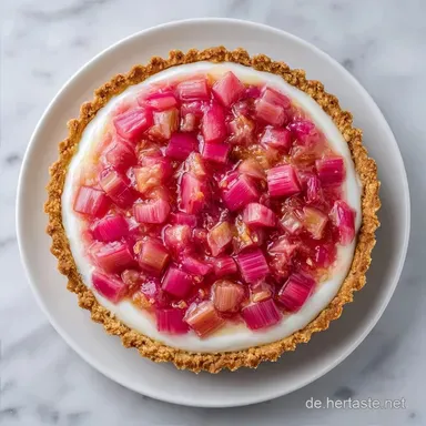Rhabarberkuchen Mit Quark: Cremig