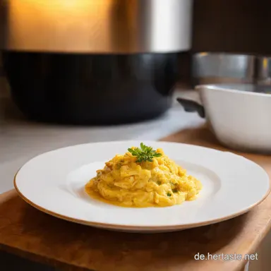 Omas Geheimnis Rezept f&uuml;r Rosenkohlauflauf Deftig Cremig Rezeptkarte