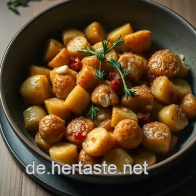 Perfekte Rosmarinkartoffeln: Einfaches Rezept f&uuml;r einen mediterranen Genuss Rezeptkarte