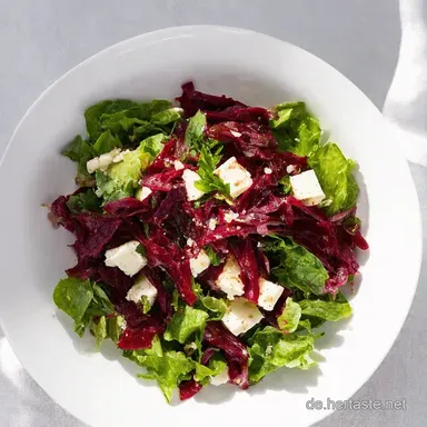 Rote Bete Salat mit Schafsk&auml;se Mein liebstes Gl&uuml;cksrezept