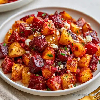 Rote Bete Schafsk&auml;se f&uuml;r 4 Personen Rezeptkarte