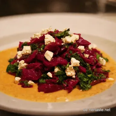 Rote Bete mit Feta Mein herzhafter Lieblingssalat Rezeptkarte