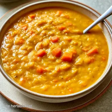 Rote Linsensuppe in 31 Minuten Rezeptkarte