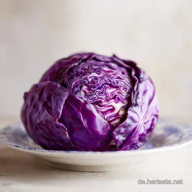 Rotkraut nach Omas Geheimrezept f&uuml;r 6 Portionen Rezeptkarte