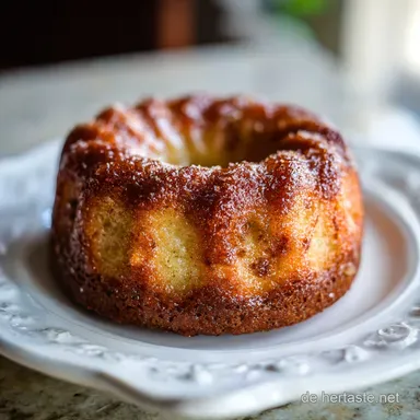 Saftiger Apfelkuchen R&uuml;hrteig in 70 Min. Rezeptkarte