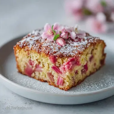 Rhabarberkuchen: Saftig In 55 Minuten