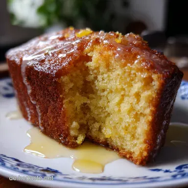 Saftiger Zitronenkuchen: Omas Geheimnis f&uuml;r ultra-saftigen Kuchen Rezeptkarte