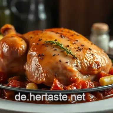 Saftiges H&auml;hnchen im Pampered Chef: Mein Geheimtipp f&uuml;r Zartes Fleisch