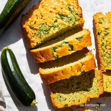 Saftiges Low Carb Zucchini Brot Ohne schlechtes Gewissen